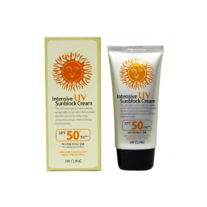 3W Clinic Intensive UV Sunblock Cream SPF50 PA+++ 70ml