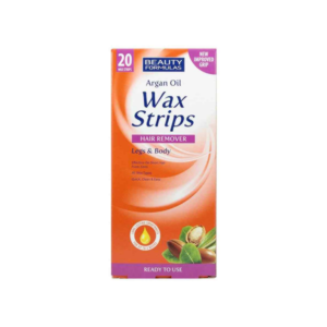 Beauty Formulas Argan Oil Wax Strips Hair Remover Legs & Body