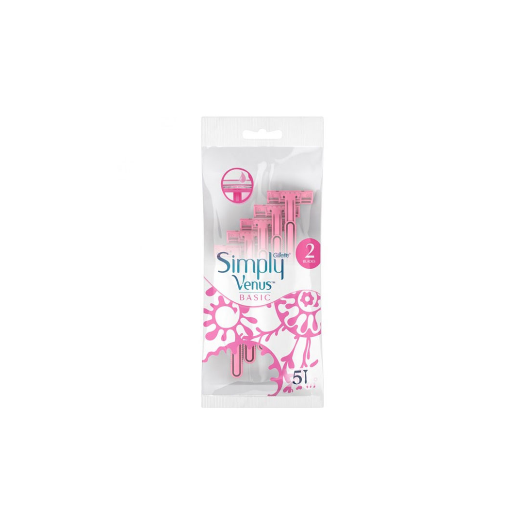 Gillette Simply Venus Basic Women’s Razors Blade 5pcs
