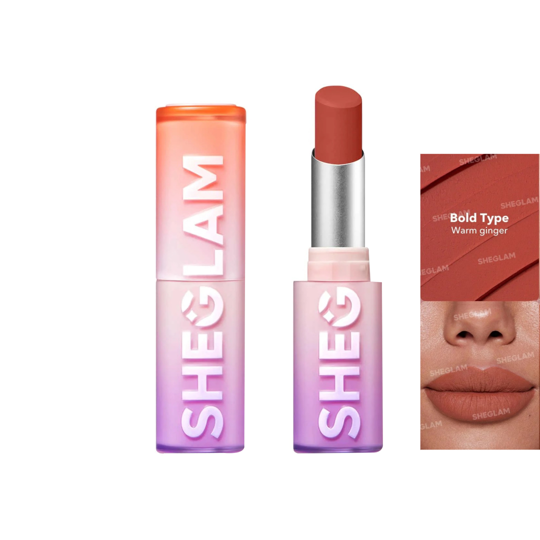 SHEGLAM Dynamatte Boom Long-lasting Matte Lipstick-Bold Type