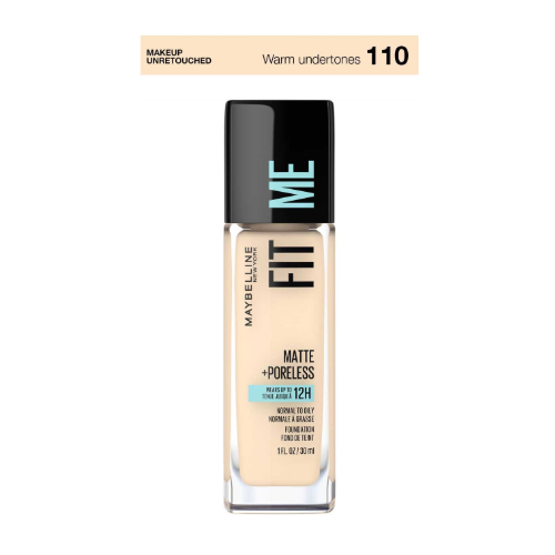 Maybelline Fit Me Matte + Poreless Foundation - 110 - USA