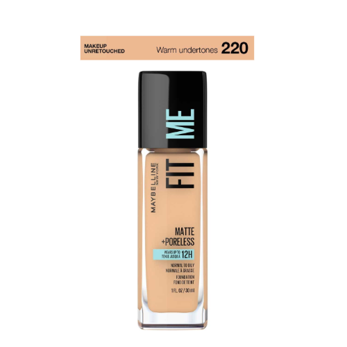 Maybelline Fit Me Matte + Poreless Foundation - 220 - USA